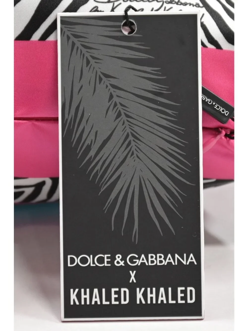 Dolce & Gabbana x Khaled Khaled Flamingo Throw Pillow in Pink